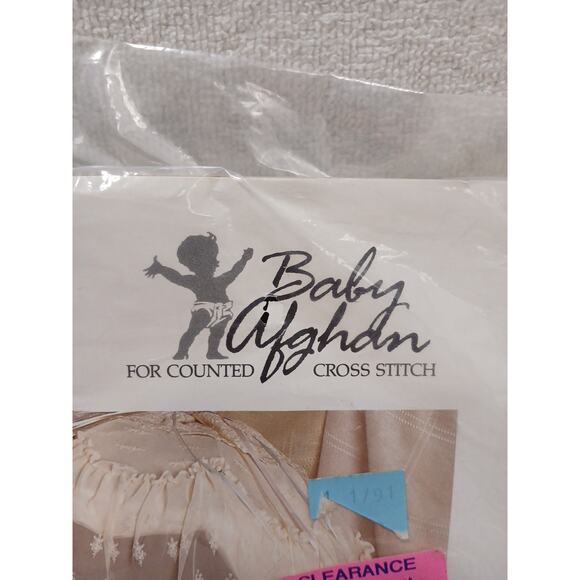 Kit Counted Crossstitch Baby Afghan Something Special Teddy Maypole Bears 50570 - Picture 6 of 9